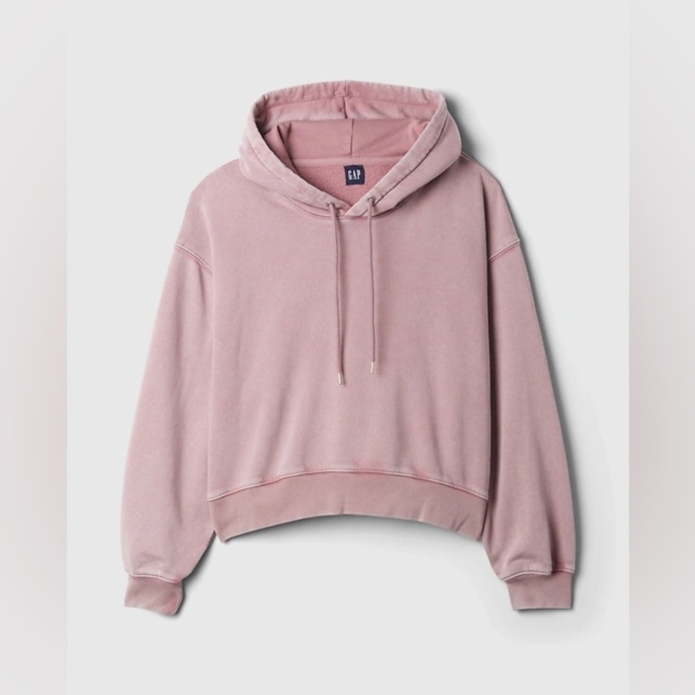 GAP Vintage Soft Crop Hoodie